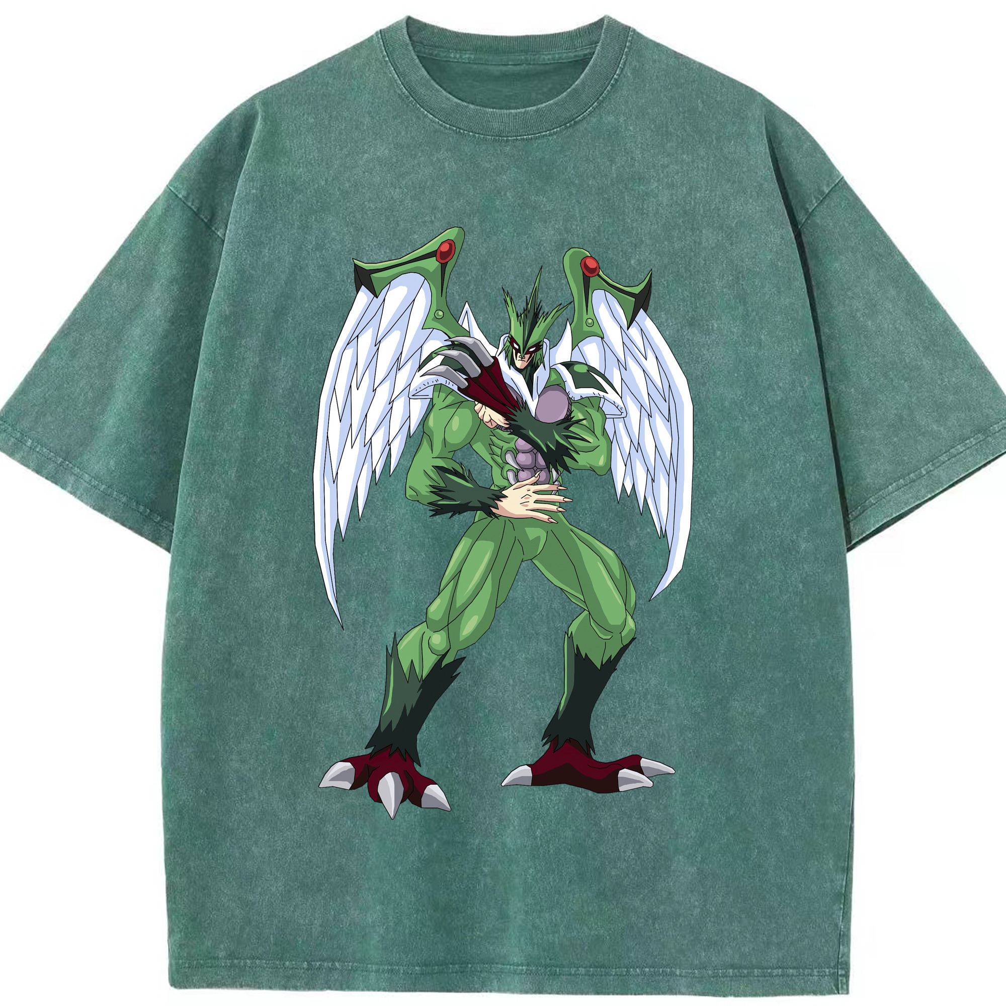 （画像用） 遊☆戯☆王 Yu-Gi-Oh! 綿100% ヴィンテージ風 半袖Tシャツ（フロントプリント）
